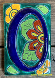 Talavera Tile House Numbers Green Design