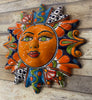 Mexican Wall Hanging Talavera Pottery Sun Face 9 1/2" TSM10010
