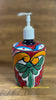 Mexican Talavera Lotion or Soap Dispenser TD010
