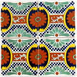 Mexican Tile 4"  T4010