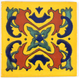 Mexican Tile 4"  T4012