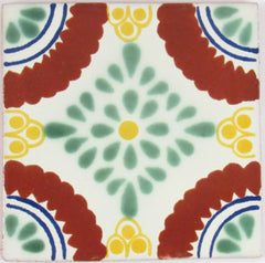 Mexican Tile 4"  T4014