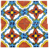Mexican Tile 4"  T4016
