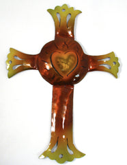 Wall Hanging Metal Cross Decor MCL004