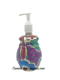 Mexican Talavera Lotion or Soap Dispenser TD032