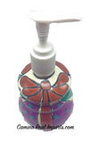 Mexican Talavera Lotion or Soap Dispenser TD032