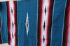 MEXICAN BLANKET XL 4.5' X 6.5' blue turquoise TFT017