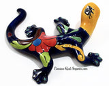 Talavera Wall Decor Gecko Salamander 8" TGS8002