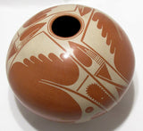 Mata Ortiz Vase Black Clay  MO010