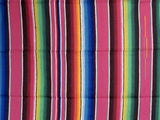 Mexican Sarate Blanket 4' X 6' serape zarape SAR4005