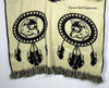Wool Hoodie Poncho Dream Catcher WOLF - ONE SIZE FITS ALL Serape Gaban GAW001