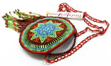 HAND MADE BEADED MEDICINE POUCH BMP005