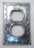 Mexican Tin Duplex Outlet Plate Covers