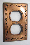 Mexican Tin Duplex Outlet Plate Covers