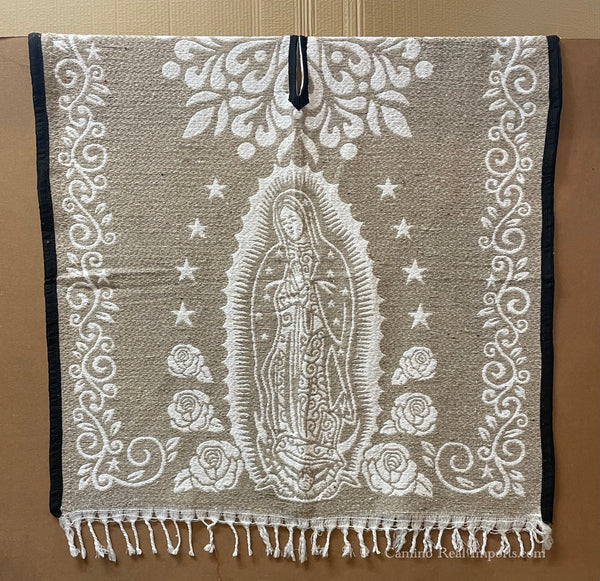 Mexican Poncho Our Lady of Guadalupe/ Saint Jude GA033