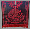 Mexican Poncho Aztec Warrior/ Eagle GA037