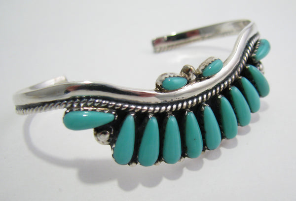 Turquoise Sterling Silver Bracelet TSC056
