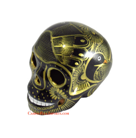 Day Of The Dead Hand Painted Skull LCS008