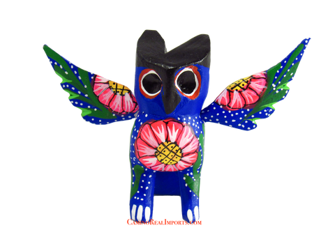 Mexican Alebrije Owl AOWL005