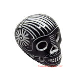 Day Of The Dead Hand Painted 3'' Skull MCSSM007
