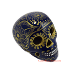 Day Of The Dead Hand Painted 3'' Skull MCSSM010