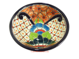 Mexican Talavera Pottery Bowl Plate 5.5" TPB009