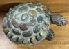 Concrete Cement Turtle With River Rocks Garden Decor Large