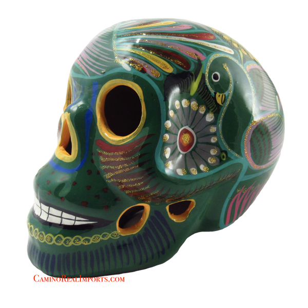 Day Of The Dead Hand Painted Skull LCS012