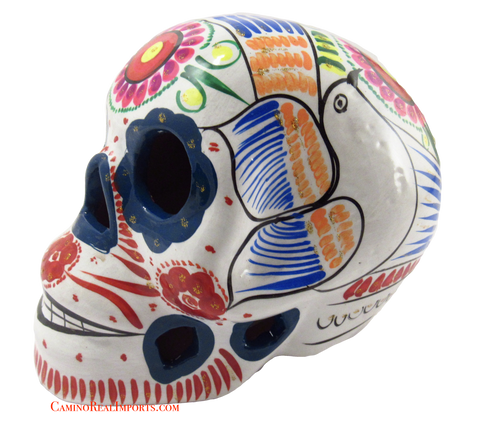 Day Of The Dead Hand Painted Skull LCS014
