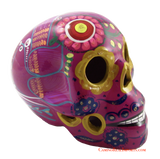 Day Of The Dead Hand Painted Skull LCS017