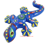 Hand Painted Clay Gecko Lizard GGLL033