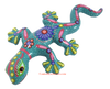 Hand Painted Clay Gecko Lizard GGLL039