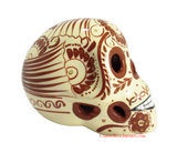 DAY OF THE DEAD HAND PAINTED SKULL MCS002
