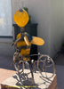 Metal Bee on Tricycle Pot Holder Garden - Yard Decor Sculpture MTACYS003