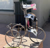 Metal Cow on Tricycle Pot Holder Garden - Yard Decor Sculpture MTACYS004