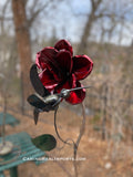 Yard Art Metal Flower Sculpture 32"  MFLWRM003