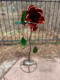 Yard Art Metal Flower Sculpture 32"  MFLWRM003