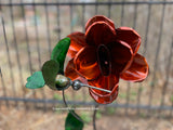 Yard Art Metal Flower Sculpture 32"  MFLWRM003