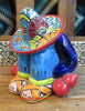 Talavera Pottery Sleeping Mexican Canister Hand Painted Cookie Jar TMCJ002