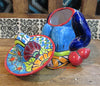 Talavera Pottery Sleeping Mexican Canister Hand Painted Cookie Jar TMCJ002