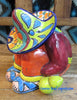 Talavera Pottery Sleeping Mexican Canister Hand Painted Cookie Jar TMCJ015
