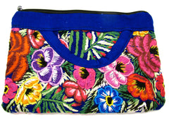 COIN PURSE HAND EMBROIDERED FLOWERS CPH002