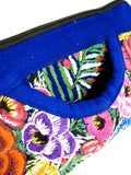 COIN PURSE HAND EMBROIDERED FLOWERS CPH002