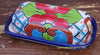Talavera Pottery Butter Dish Hand Painted Sm Tbds010