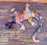 Talavera Wall Decor Gecko Salamander TGS15028