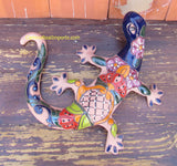 Talavera Wall Decor Gecko Salamander TGS15028