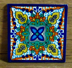 Mexican Tile 4"  T4027