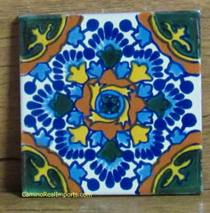 Mexican Tile 4"  T4031