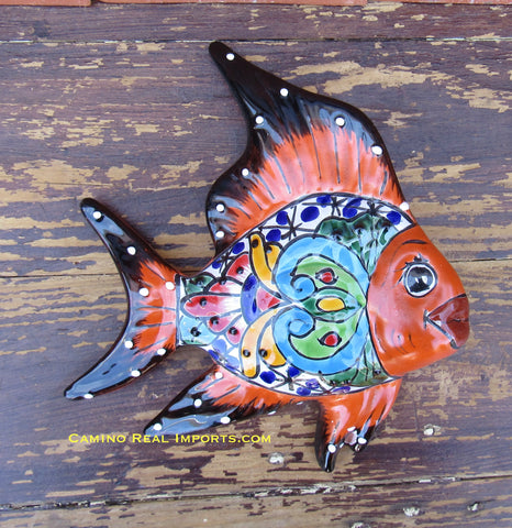 Talavera Fish Wall Decor TFMD001