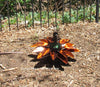 Yard Art Metal Flower on Spring with Music Ant 15"  MFSMA002